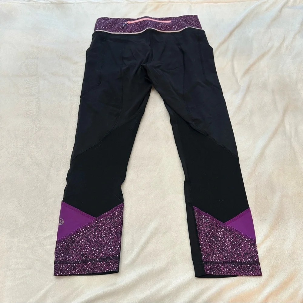 Lululemon Pace Rival Crop Tights Leggings 1482